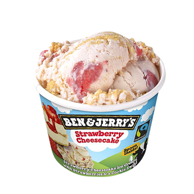 Ben & Jerry's strawberry cheesecake 