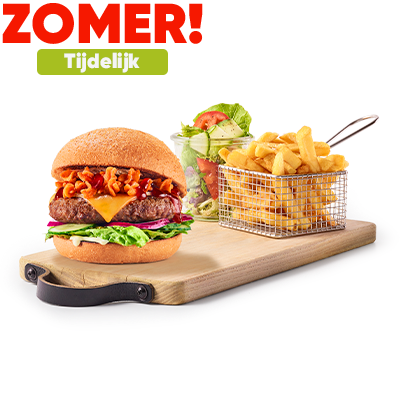 Zomer burgermenu